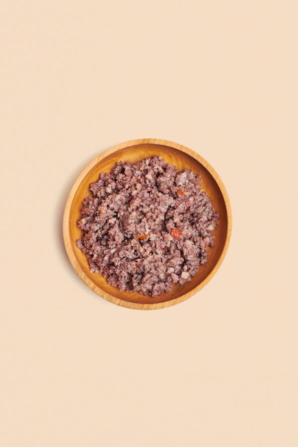 Contenu de la boîte Nourriture pour chiens avec viande de lapin