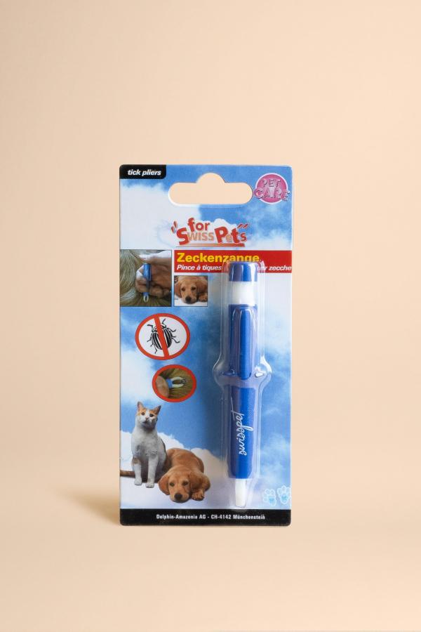 Pince à tiques en plastique